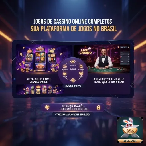 Ilustração de Acesse o link de acesso rápido do 356x para cassino online
